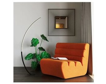 Kare Design Stojaca lampa Codolo čierna LED