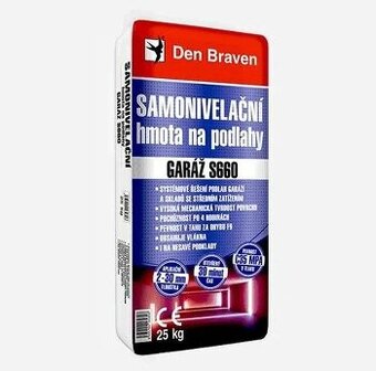 Predám Den Braven Samonivelačnú hmotu na podlahy GARÁŽ S660