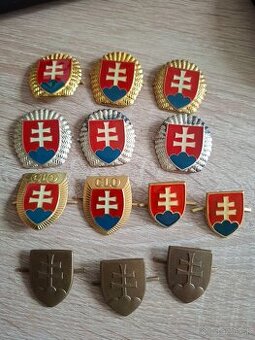 Slovenské čapicové odznaky