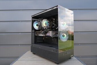Herný PC, Ryzen 5 9600X, RX 7600XT 16GB, 32GB RAM, SSD, 24m