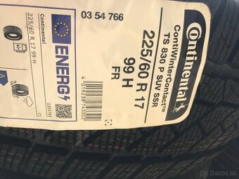 225/60/R17 nove zimné pneu Continental