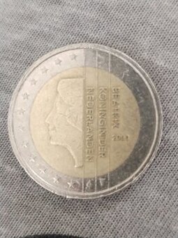 Holandska minca 2000 Kráľovná Beatrix