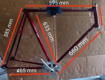 Predám diely na retro cestný bicykel