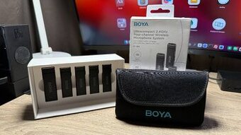 Sada 4 mikrofónov Boya by-W4