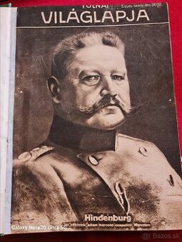 1 svetová vojna, viazane Tolnai Világlapja rok 1916