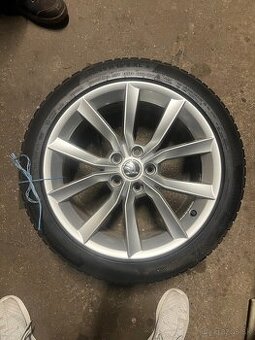 Zimná sada kolies r18 Škoda