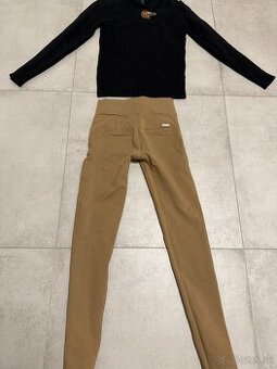 Jegginsy Stradivarius vel. Xs a Sveter RL vel. XS