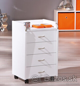 Skriňa na kolieskach so 4 zásuvkami Inter link