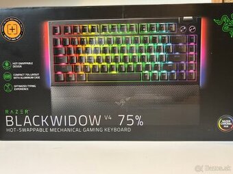Razer Blackwidow V4 75 (BW V4), nová