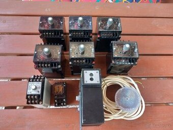 Predám časové relátka, pomocné relé a optoelektr.snímač - 1