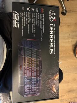 Asus Cerberus herná RGB podsvietená klávesnica