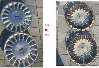 Predám rôzne puklice na disky – rôzne veľkosti a modely