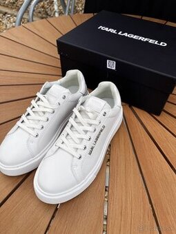 Kožené tenisky Karl Lagerfeld