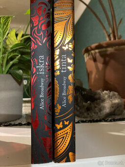 Dve knihy od Alice Broadway: Tina   a Iskra