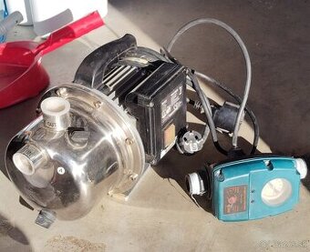 Záhradné čerpadlo + vodárenský tlakový automat