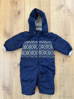 ❄️ Zimný overal Lupilu s nórskym vzorom (62/68)