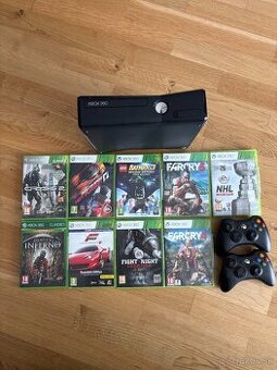 Predám Xbox 360 + 2 originálne ovládače – 50 €