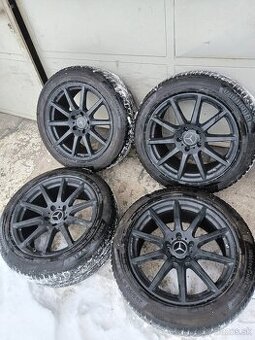 ❄️zimné 4ks alu disky orig. Mercedes 5x130 R20 pneu 265/50