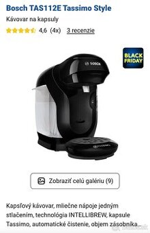 Kávovar Tassimo style