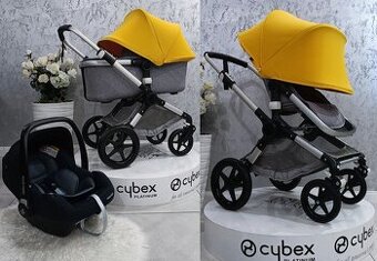 TOP TERÉNNA TROJKOMBINÁCIA BUGABOO FOX YELLOW