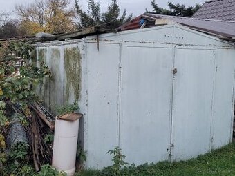 Stavebna buda plechova buda