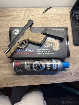 Airsoft napodobnenina glocku WE GP1799