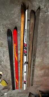 Stare lyže a bežky