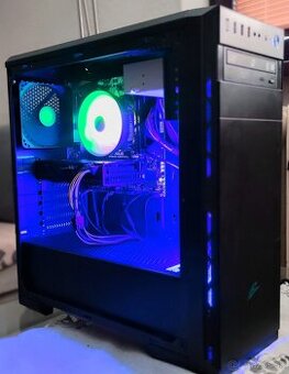 Herný PC ryzen 5600x, 16GB RAM, RX 6600