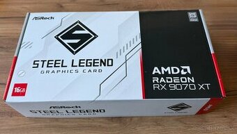 ASROCK Radeon RX 9070 XT Steel Legend 16G