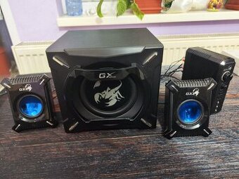 Genius gx Gaming SW-G2.1 2000, 2.1, 45 W, čierna, ovládani