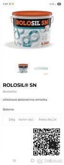 Silikónová omietka Maxima