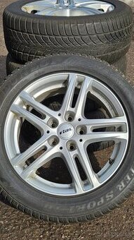 ALU kola Rial 16" 5x112 + pneu Dunlop Prodám alu
