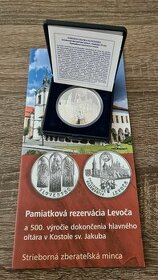 20€ Pamiatková rezervácia Levoča - proof