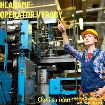 Operátor výroby Ružomberok