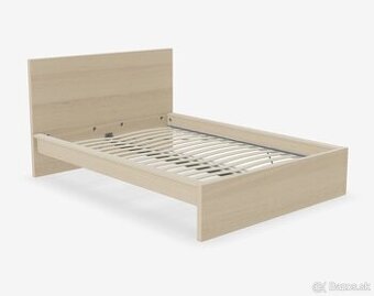 IKEA MALM Posteľ 140x200 + rošt + matrac