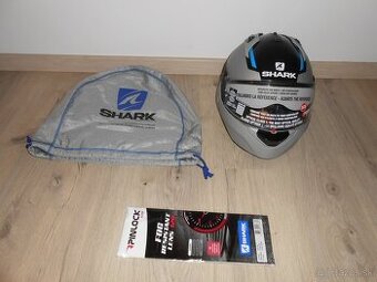 Predam krasnu novu moto prilbu znacky SHARK EVO GT SEAN