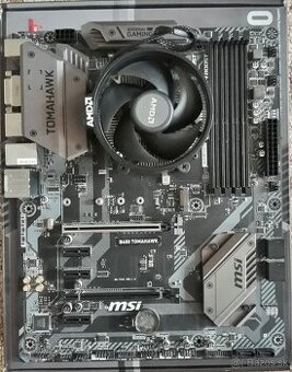 Ryzen 7 3700X + MSI B450 TOMAHAWK