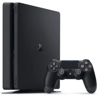 Playstation 4 Slim 500GB + 2xDualShock + 1 hra