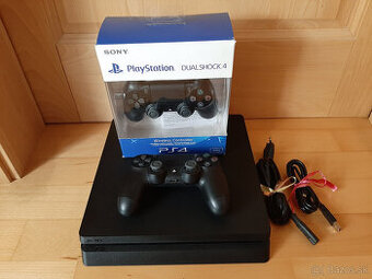 Playstation 4 Slim 500GB + 2xDualShock + 1 hra