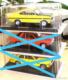 MODELY OPEL . 1:24 , HACHETTE