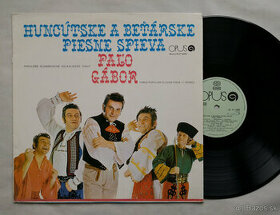 LP Paľo Gábor - Huncútske A Beťárske Piesne Spieva Paľo Gáb