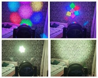 3v1 Rotačné hlavy 7x40W beam/wash/bee eye