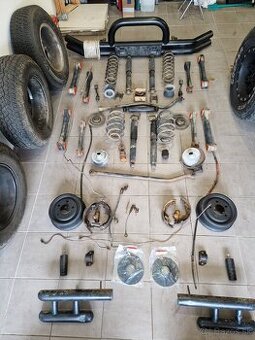 Podvozok 2,5" Lift Kit Jeep Wrangler TJ