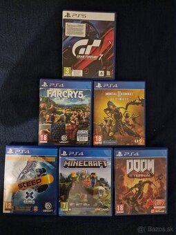 Predám hry na ps4 a ps5