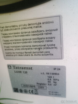 predám bojler 120l