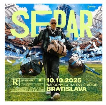 SEPAR TEHELNE POLE - kúpim 1 lístok do VIP zony
