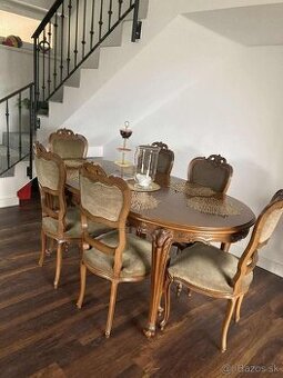 LUXUSNÝ JEDÁLENSKÝ SET 1+6 – Klasický Barokový/Rokokový štýl