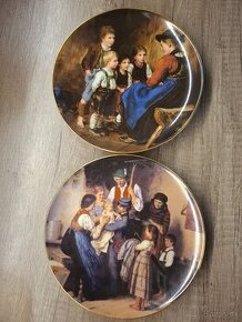 Zberatelske taniere - 2ks