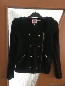 JUICY COUTURE originál kasmirovy cardigan L