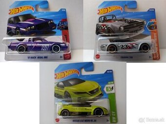 HOT WHEELS - TREASURE HUNT - TRIUMPH, BUICK, NISSAN